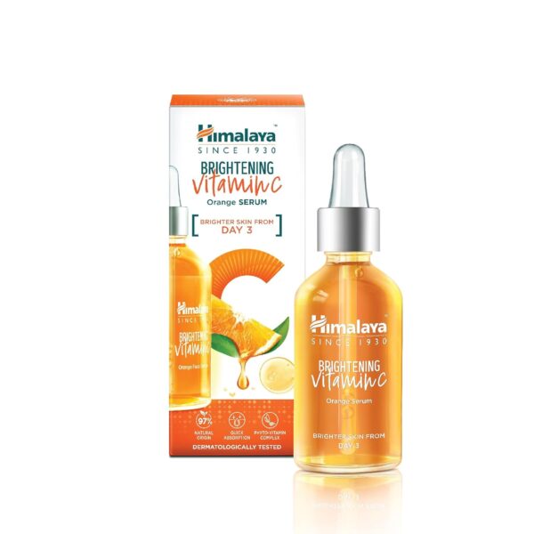 Himalaya Brightening Vitamin C Serum I 5X Vitamin C & 10 X Niacinamide I Brighter Skin from Day 3