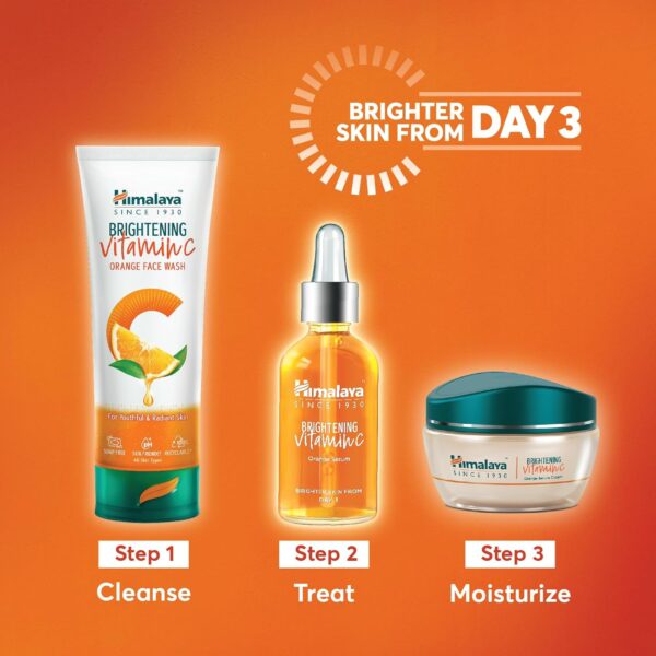 Himalaya Brightening Vitamin C Serum I 5X Vitamin C & 10 X Niacinamide I Brighter Skin from Day 3 - Image 4